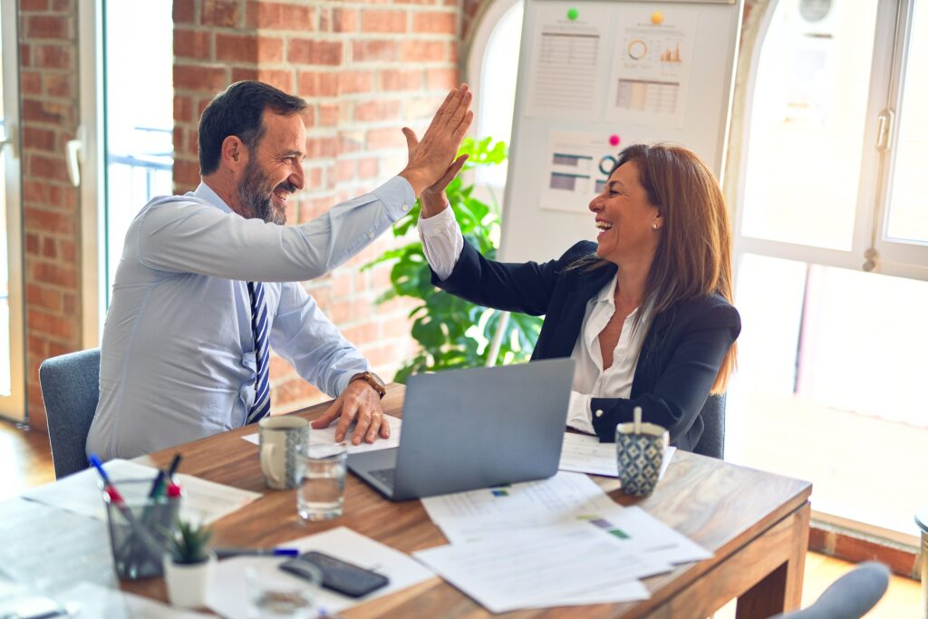 Successful home loan mortgage broker meeting